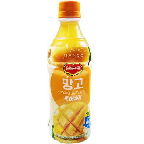 델몬트 망고 400mlx20펫, 400ml, 40개