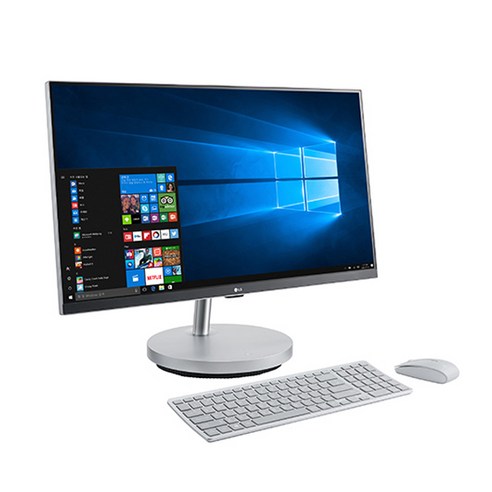 LG전자 일체형PC 메탈릭실버 27V70N-FA70K (i7-10510U 68.5cm), WIN10 Home, RAM 8GB, NVMe 256GB 컴퓨터일체형 Best Top5