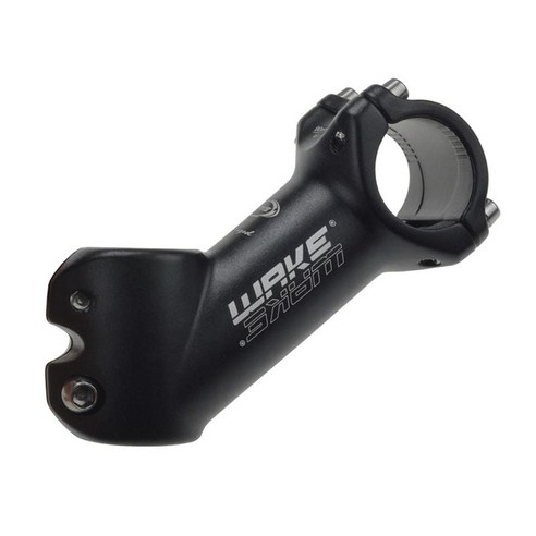 경량 자전거 스템 31.8mm 45도 자전거 핸들 바 스템 라이저 MTB 스템 산악 자전거 로드 바이크(31.8 x 90mm), 검은 색, 90mm., 알루미늄 합금