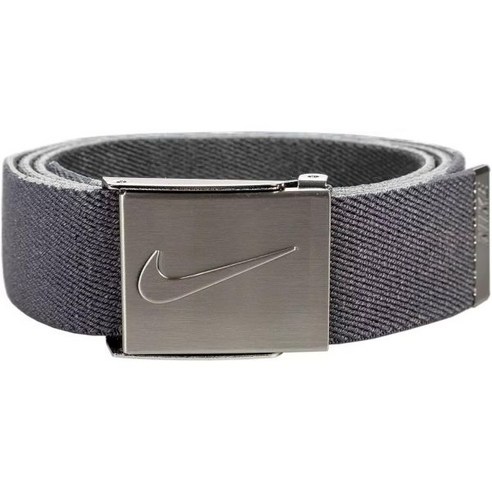 나이키 골프 벨트 남여공용 스크린 라운딩 남성 스탠다드 리버시블 스트레치 웹 그레이다크 그레이