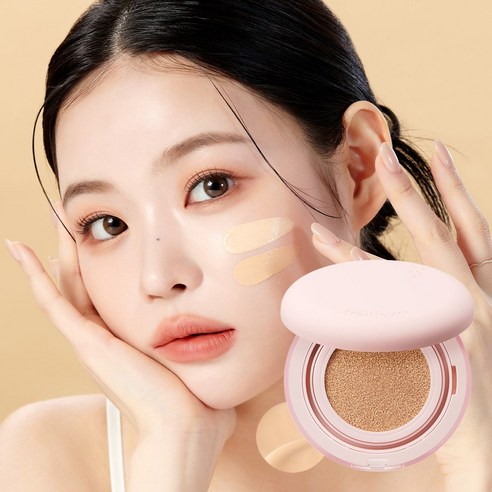 트와터치 메이크 무드 실키 쿠션 21 아이보리 승무원쿠션 면세점 커버력 파운션데이션, 8개