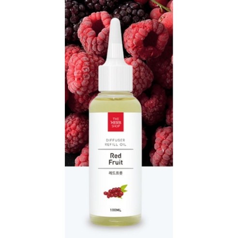 더허브샵 디퓨저 리필오일, 레드프룻, 100ml, 1개