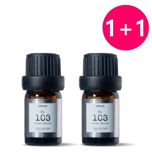 베르니엘 이너퍼퓸 피오니화이트 Y존향수 여자향수 미니향수 여성 속옷향수, 2개, 5ml