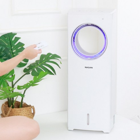 나산 이동식 날개없는 냉풍기 NS-9009 무드 조명, 냉풍기 NS-9009 1개