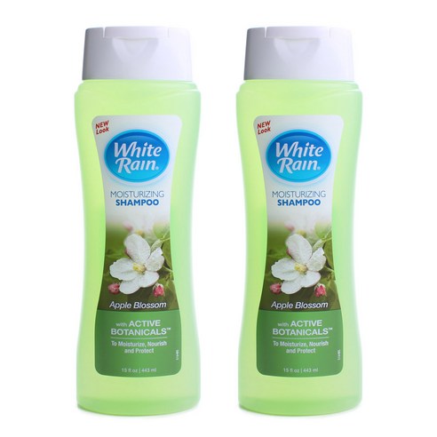 화이트레인 모이스처라이징 샴푸, 443ml, Apple Blossom