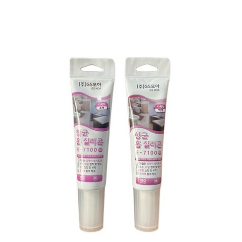 INVEN* GS모아 쥬브 튜브 실리콘 100ml ( 하우징 무초산 항균홈 바이오 내열 고온 ) 가정 DIY 욕실 곰팡이 욕실 주방 틈새 창틀 보수 보일러... 