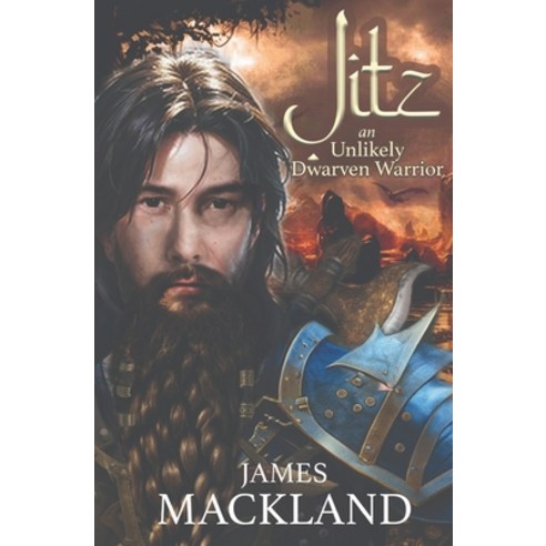 (영문도서) Jitz an Unlikely Dwarven Warrior Paperback, Independently Published, English, 9798866807277