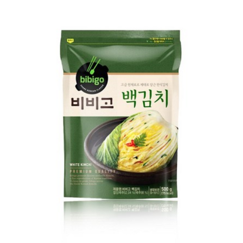 CJ 비비고 백김치 0.5kg, 1개