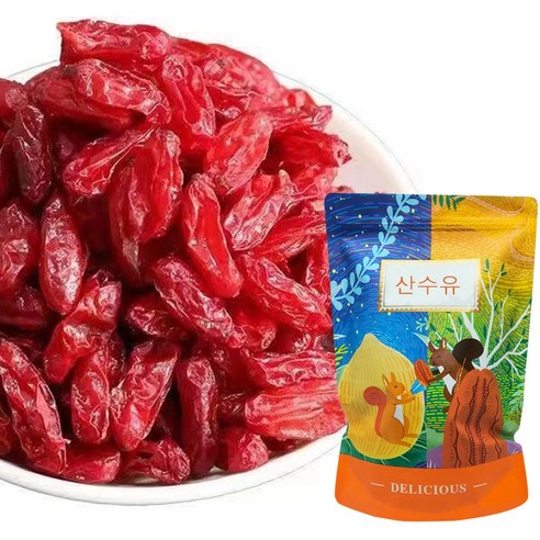 건 산수유 (씨 제거 후 말린 것), 1개, 1000g