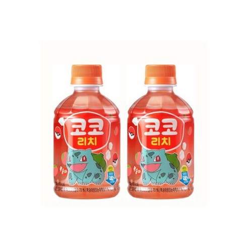 롯데칠성음료 코코리치 복숭아 280mlx24펫, 24개, 280ml