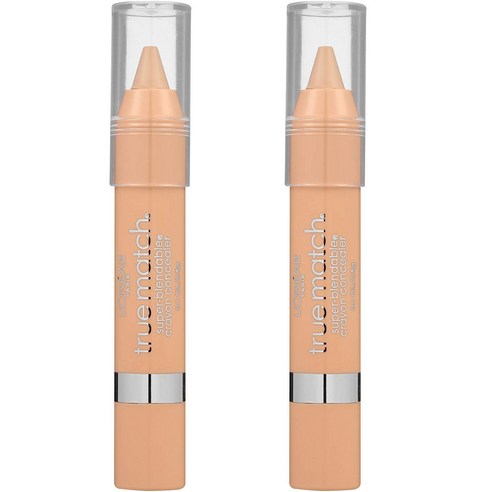 로레알파리 트루 매치 크레용 컨실러, Fair/Light Neutral, 2개