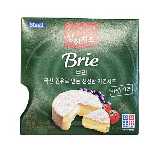 매일유업 상하 브리치즈 100g x 1개, 아이스박스포장