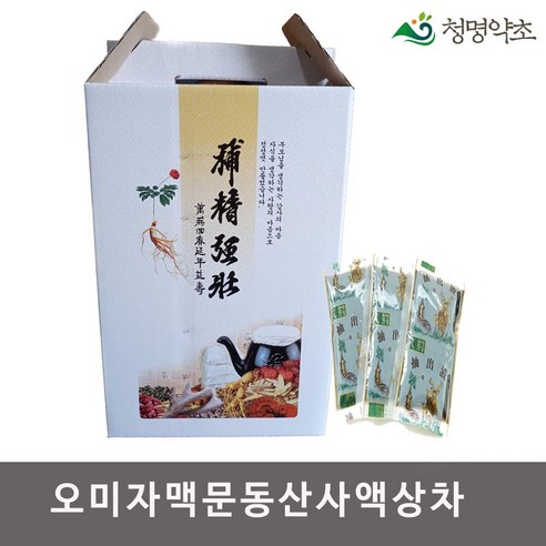 오미자 맥문동 산사 액상차(110ml 60포), 110ml, 60개