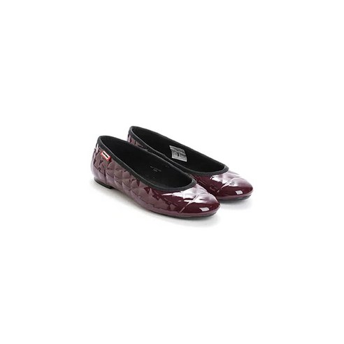 헌터 HUNTER WOMEN 오리지날 퀼티드 발레리나 글로스 플랫 - 마틴레드 WFF1025RGLMNR 5003611985