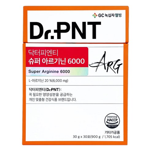 닥터피엔티 슈퍼 아르기닌 6000, 1개, 900g