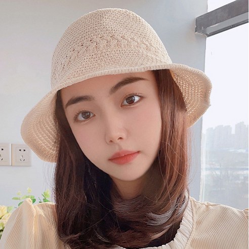 간편하게 완성하는 자연스러운 아름다움, 이쁘다샵 니트 짜임창 모자가발
