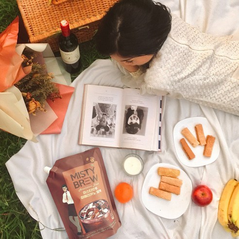 캠핑과 가정에서 즐길 수 있는 상쾌한 더치 콜드브루