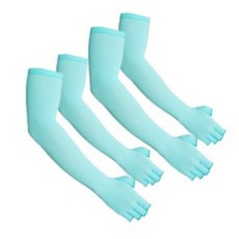 인콘트로 반장갑 토시 4p, 검정색