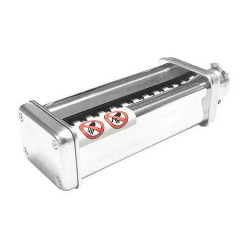 KenWood 스탠드 믹서용 파스타 메이커 부착물 롤러 시트 스파게티 및 페투치니 메이커용 파스타 롤러 및 커터, 스파게티 커터, 280x240x110mm, 스테인리스강 및 합금
