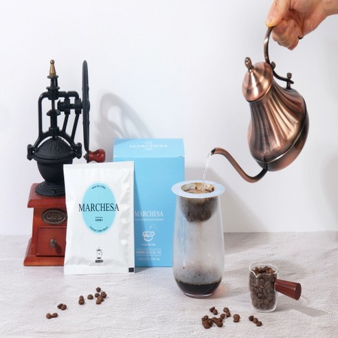 마르체사 예가체프 융드립백커피: 풍부한 아로마와 부드러운 맛을 즐기세요