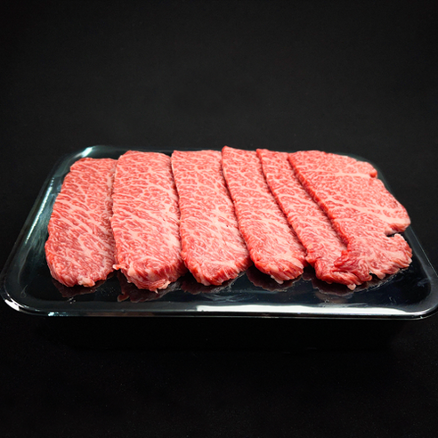 최고의 맛과 품질을 가진 한우 살치살 1++ 구이용