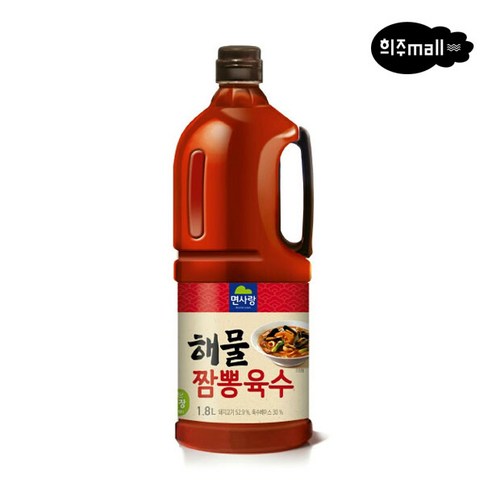 면사랑 해물 짬뽕육수 1.8L, 1개