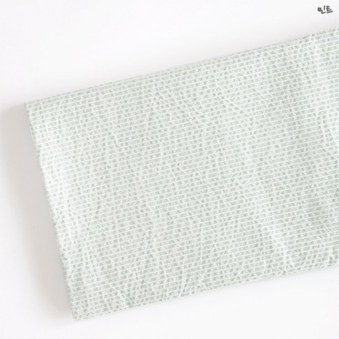 파스텔 면 20수 워싱 멜란 선염 부드러운 원단 324시리즈 10종, 민트(1마 150cm x 90cm), 1개