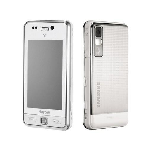   삼성 연아의햅틱 SCH-W770 알뜰폰 선불폰 효도폰 학생폰 공기계 SKT 3G 터치폰, 블랙골드(중고)