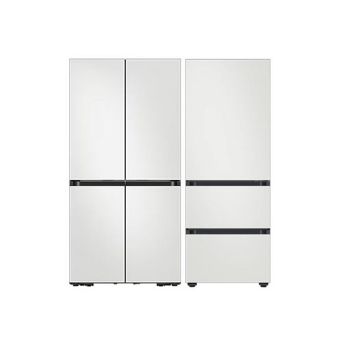 주방의 품격을 높이는 삼성 비스포크 냉장고 & 김치냉장고 세트