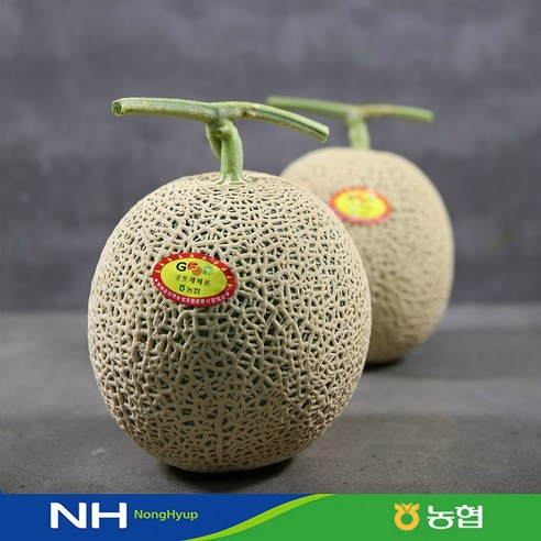 농협 선별 굿뜨래 머스크메론 정품 4kg내외(2수) / 8kg(4수) Melon / GAP, 1개