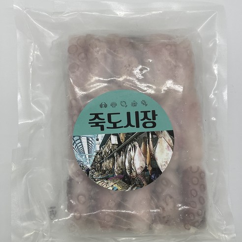 냉동 손질 낙지 대 500g 1kg, 냉동 절단낙지 500g, 1개