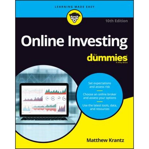 (영문도서) Online Investing For Dummies 10th Edition Paperback, English, 9781119601487
