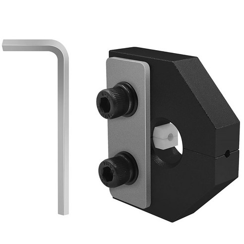Xzante 3D 프린터 부품 필라멘트 용접기 커넥터 1.75mm 센서 PLA ABS 재료 Ender 3 검정, 검은 색