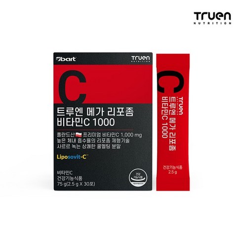 트루엔 메가 리포좀 비타민C 1000 분말스틱 30회분