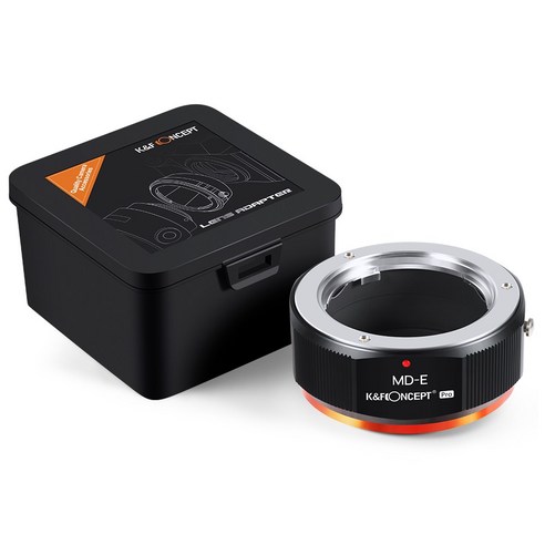 KnF MD-NEX PRO 렌즈변환 어댑터 미놀타 MD/ML 렌즈 > 소니 E 바디 – 내부무반사코팅 – Minolta MD Lens to Sony E adapter, 1개”></div>
<div style=