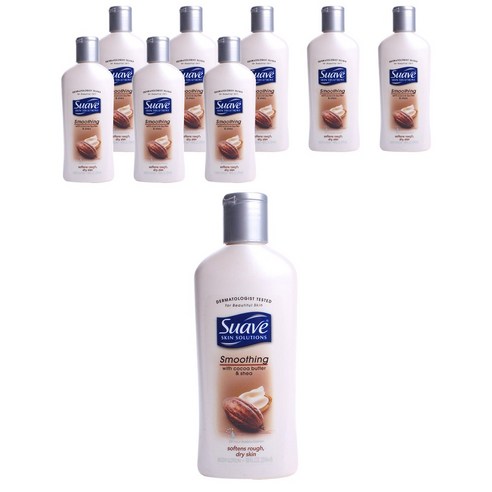 수아브 스킨 솔루션 바디 로션 스무딩, 256ml, 9개