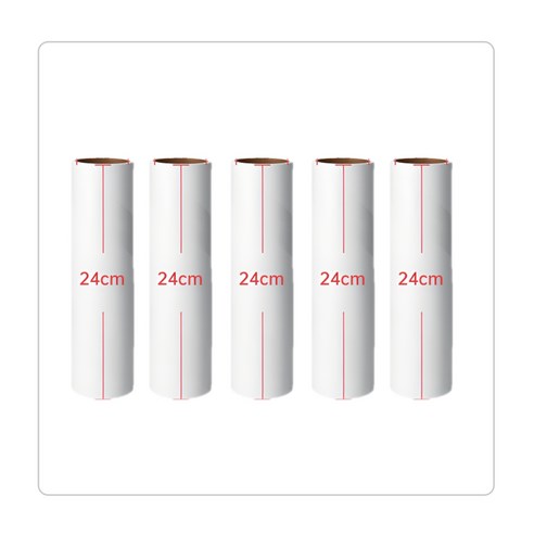 124cm 초강력 3단 테이프클리너 24cm 사선컷팅 와이드 롤 청소기, C(돌돌이리필5개), 1개