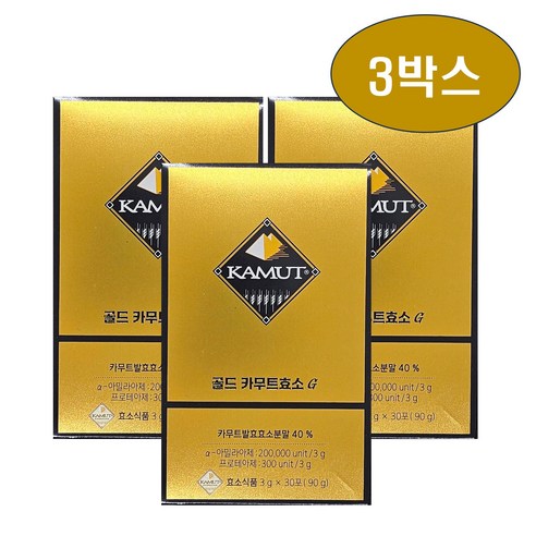 그레인온 골드 카무트효소G 3개월분 (3g x 90포), 90g, 3개