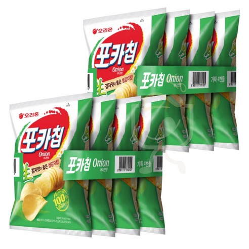 오리온 포카칩 어니언, 137g, 3개