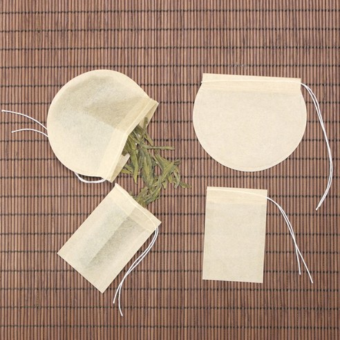 닥터노 공티백 티필터 티백주머니 100장, 1팩, 6x8cm