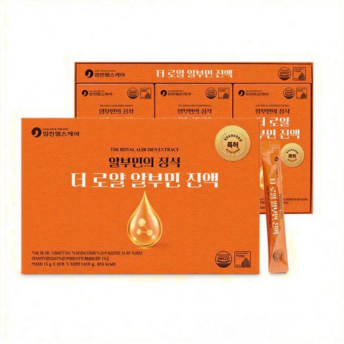 일진헬스케어 더 로얄 알부민 진액, 15g, 30개