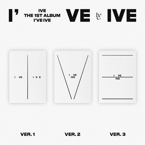 [3종세트] 아이브 1집 앨범 ‘아이엠 IVE I AM’ 키치 초도특전포함 아이브앨범