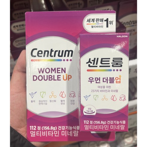 센트룸 우먼 더블업 멀티비타민, 112정, 1개