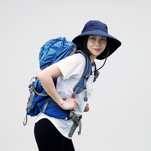 다룸 썬캡 햇빛가리개 산책 등산 낚시 농사 남성 여성 모자, 네이비