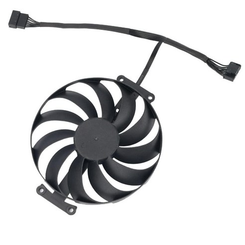 inRobert 95MM CF1010U12S 12V 0.45A 7Pin ASUS ROG Strix RTX 3090 3080 3070 3060 Ti GPU 그래픽 카드 팬 Fan, Fan-C, 1개