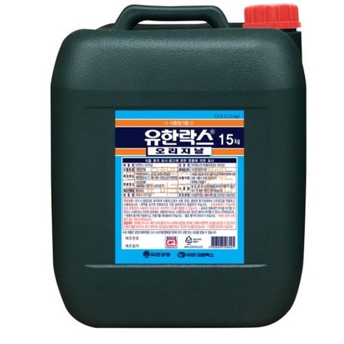 유한락스 오리지날, 15kg, 2개