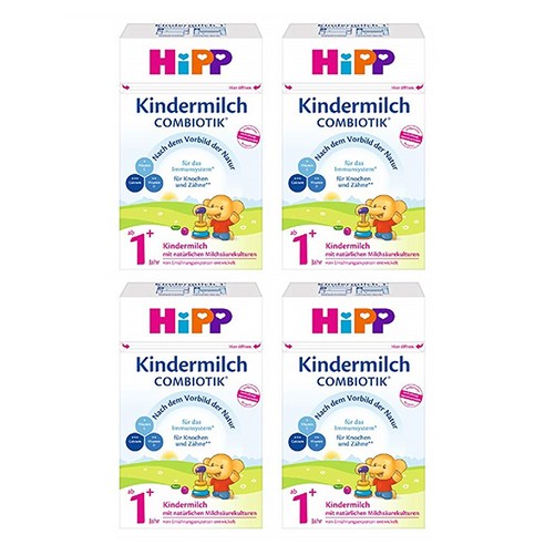 [독일출발]힙분유 킨더 1+ 600g 4통(26/10)