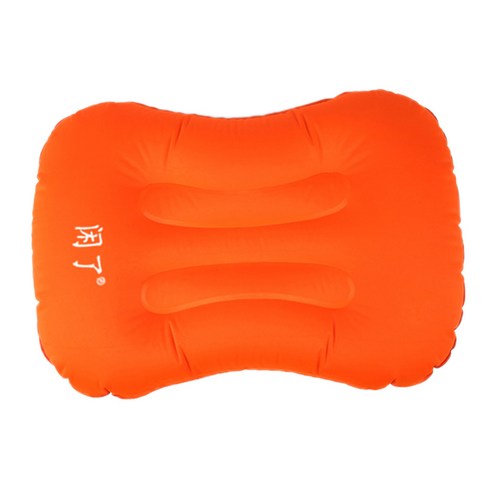 SJSHOP 풍선 베개 여행 에어 쿠션 여행 머리 나머지 지원, 오렌지, 폴리 에스터