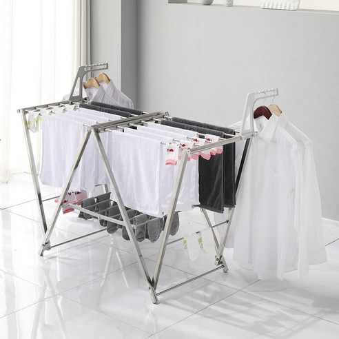 메가브리즈 가족맞춤형 스테인레스 빨래건조대: 넉넉함과 튼튼함으로 빨래 고민을 덜다 메가브리즈빨래건조대