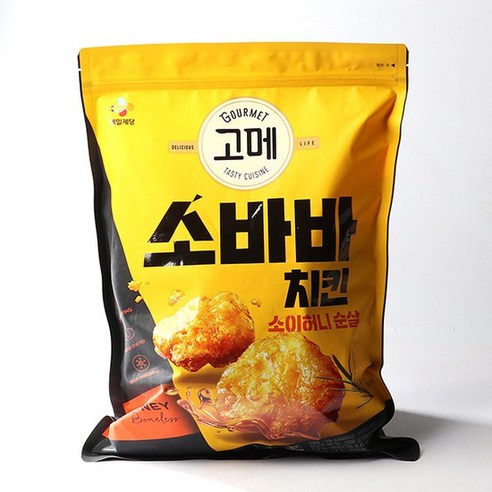 [CJ]고메 소바바치킨 소이허니 순살 1.1kg, 1개